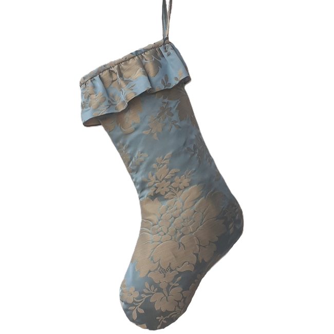 chaussette de noel en soie Marie-Antoinette